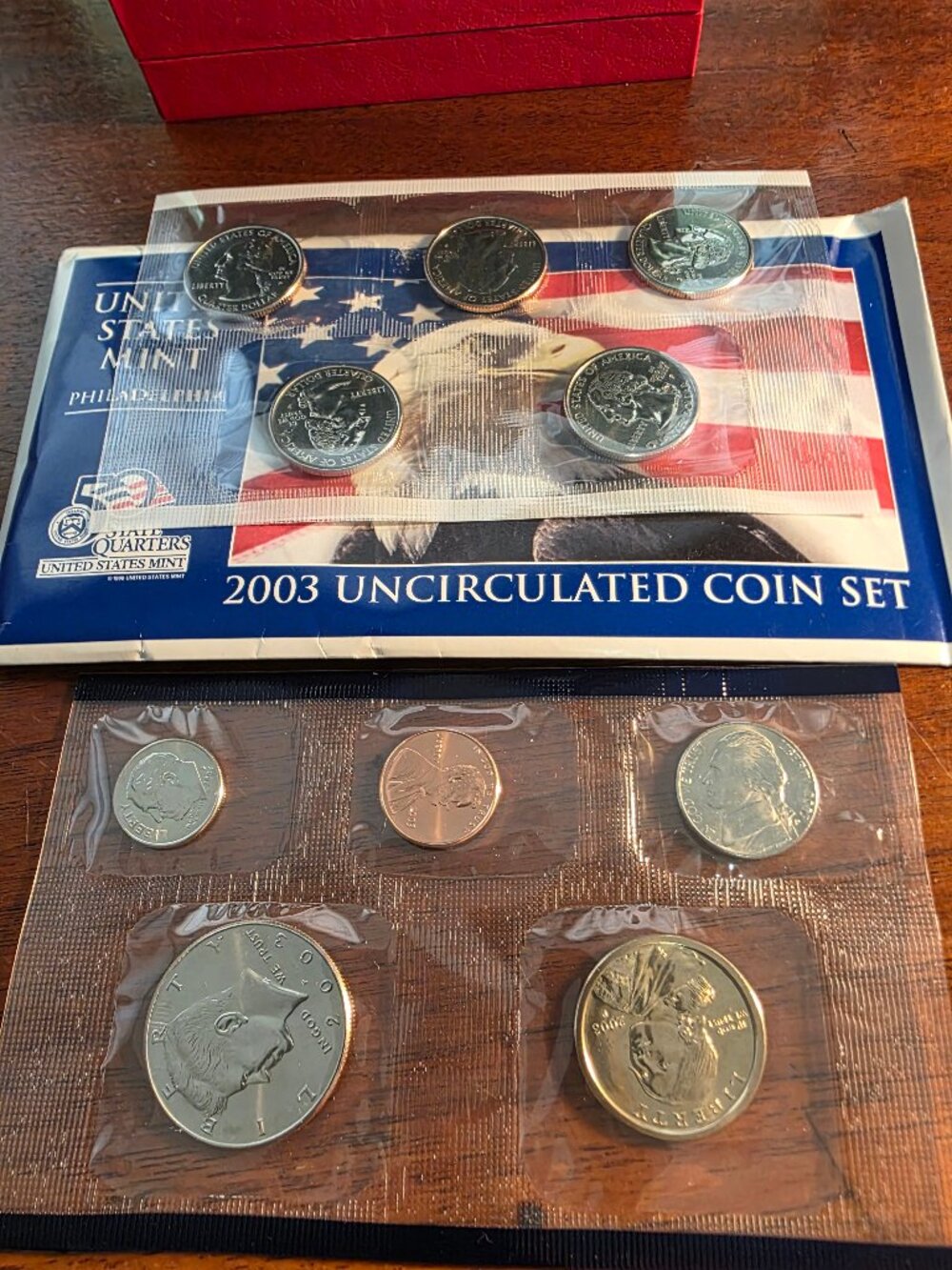 2003 PHILADELPHIA UNIT5ED STATES MINT UNCIRCULATED COIN SET
